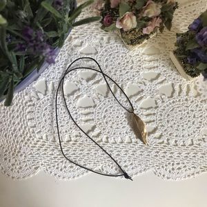 Long Feather Necklace